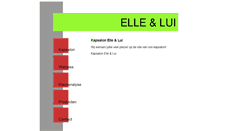 Desktop Screenshot of ellelui.be
