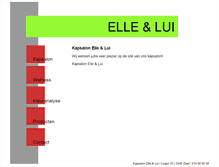 Tablet Screenshot of ellelui.be